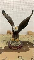 American Spirit Eagle 18in Statue Damaged Beak