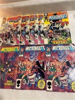 Marvel Micronauts Vintage Comic Book Lot