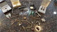 Lot of Sterling Silver and Gold Fill Jewlery