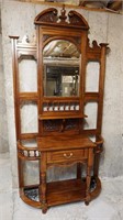 Fine 19th Century Carved French Hall Tree