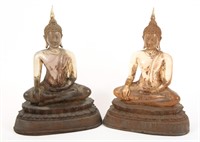 BUDDHA SEATED IN BHUMISPARSHA MUDRA STATUES