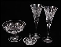 WATERFORD CRYSTAL CANDY DISH, DRINK & RING HOLDER