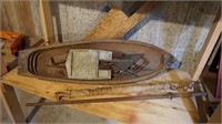 Antique Model Sail Boat