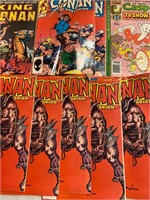 Lot of Vintage Comic Books Conan
