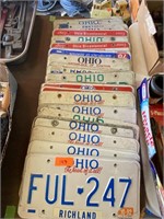 26 ohio license plates