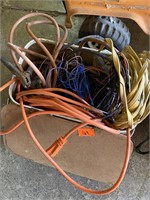 Extension cords (repaired) & wire