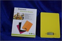 Yellow Electronic Kitchen Scale New in Box