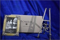 Bombay 3.5 x 5 Picture Frame and Easel New in Box