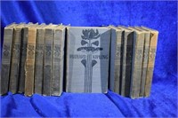 Vintage 13 Book Set of Rudyard Kipling Books