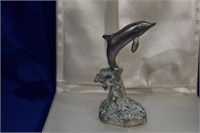 Master Works Pewter Dolphin 1993 4"