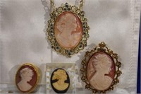 4 Cameo Costume Lot