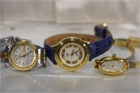 3 Quartz Watches, 2 Waltham 1 Elgin