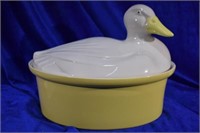 Hall Yellow Duck Ceramic Baking Dish