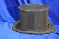 Vintage "Dobbs Fifth Ave" Pop up Black Top Hat