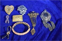8 Piece Vintage Name Brand Jewelry Lot