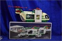 2001 Hess Helicopter + Cruiser In Box