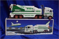 1999 Hess Toy Truck and Space Shuttle with