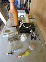 Fishing Lures, Skinning Blade, Vintage Phone, Etc