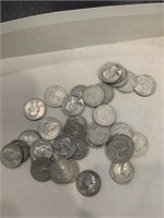 $8.25 In Washington Silver Quarters