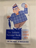 Indiana National Bank Dime Saving Book