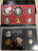 2 1972 and 1 1979 Proof Sets