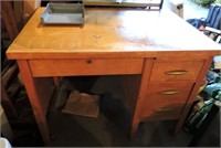 Maple Desk 42 X 30