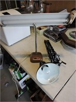 Vintage Desk Lamp & Adjustable Work Light
