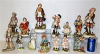 14 Vintage Lefton Figurines Unpaired