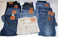 11 Pairs of Men's Levi Jeans