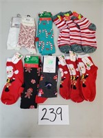 12 Pairs New Novelty Socks - Kids & Womens