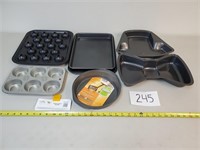 Assorted Cake and Baking Pans