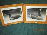 2 pictures of Geese   12" x 9"