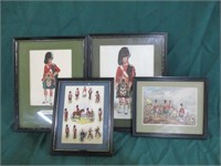 4 highlander framed prints