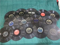 14 - 10" vinyl albums -  78's