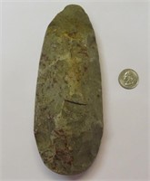 Indian Artifact-Large Flint Celt-edge intact