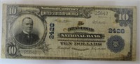 $10 The Bradford National Bank of Bradford, PA 7/9