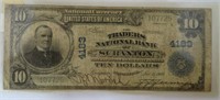 $10 The Traders National Bank of Scranton