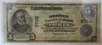$5 The Herget National Bank of Pekin
