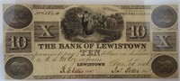 $10, The Bank of Lewistown