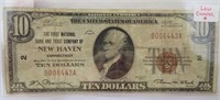 $10 The First National Bank and Trust Company