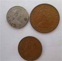 British East Caribbean coins - list in description