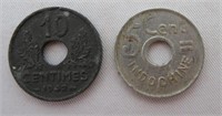 French Andochina coins – list in description