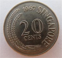 Singapore coin – list in description