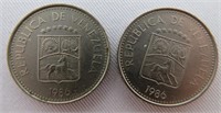 Venezuela coins – list in description