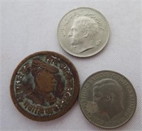 3 coins of unknown origin