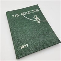 1937 The Reflector Galesbug High Yearbook
