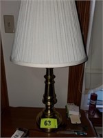 METAL BRASS COLORED TABLE LAMP