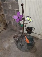 METAL MULTI TIERED PLANT HOLD