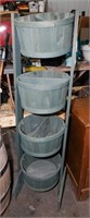 Stack of 4 buckets 56" t - store display??