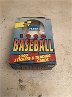 1990 Fleer Baseball Wax Box